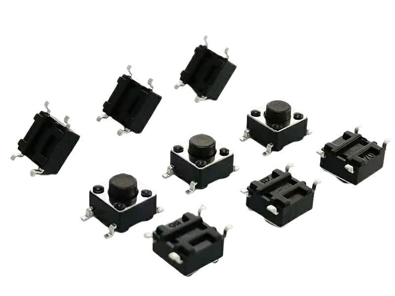 黑色轻触开关6*6